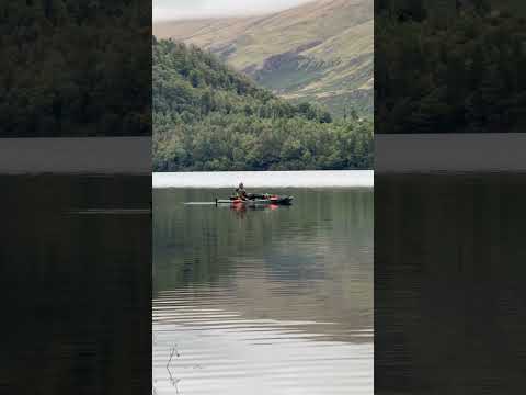 Canoe fishing #river #fishing #canoefishing Keswick