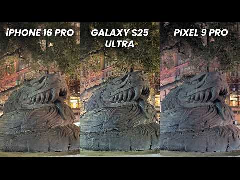 Galaxy S25 Ultra vs iPhone 16 Pro Max vs Pixel 9 Pro XL ( BLIND CAMERA COMPARISON TEST)