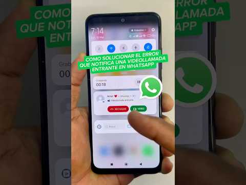 How to fix the error that reports an incoming video call on WhatsApp