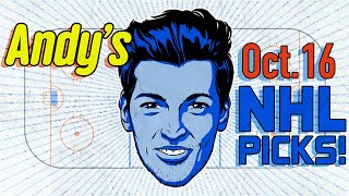 NHL Sniffs, Picks & Pirate Parlays Today 10/16/24 | Best NHL Bets w/Andy Francess