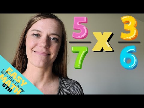 MULTIPLY FRACTIONS [Operations with Rational Numbers] 6th Grade Math