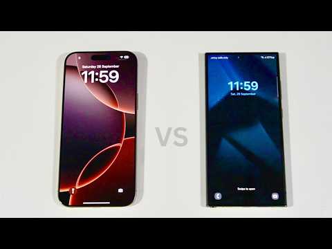 iPhone 16 Pro Max vs Galaxy S24 Ultra Speed test and Camera Comparison