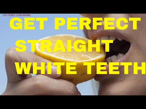 Get Perfect Straight White Teeth With An Amazing Smile Subliminal