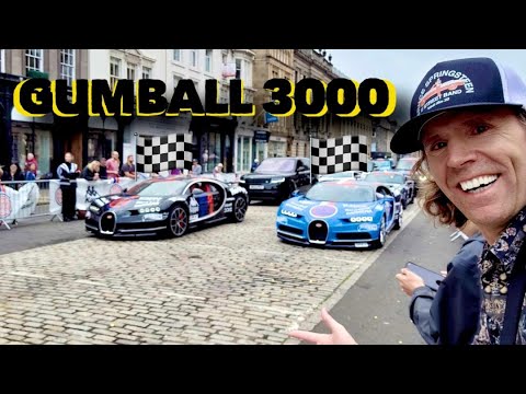 London Supercars & Gumball 3000 Edinburgh 2023