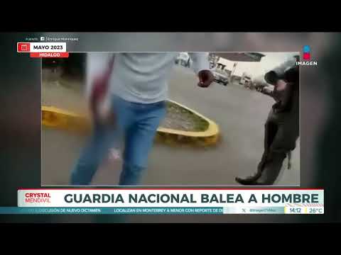 Guardia Nacional balea a un trailero en Hidalgo | Noticias con Crystal Mendivil