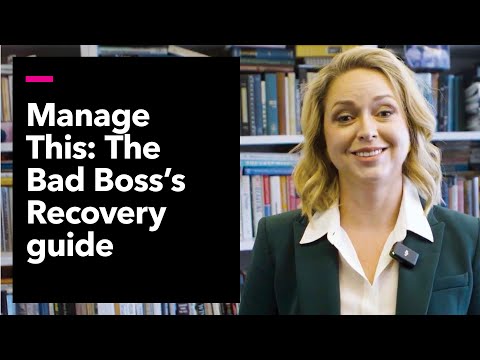 Manage This! The bad boss's recovery guide (signs you're a red-flag manager)