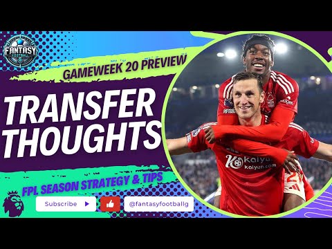 FPL GW20 Transfer Plans | Cunha and Rogers Out For Who! | Fantasy Premier League Tips 2024/25