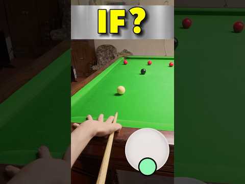 Snooker Break If I Keep Going☝️ GoPro Headcam POV