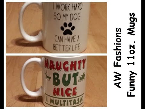 AW Fashions Funny 11oz  Gift Mugs