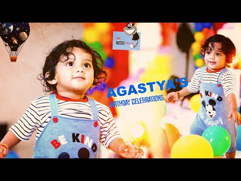 Agastya's 1st Birthday Celebrations in INDIA