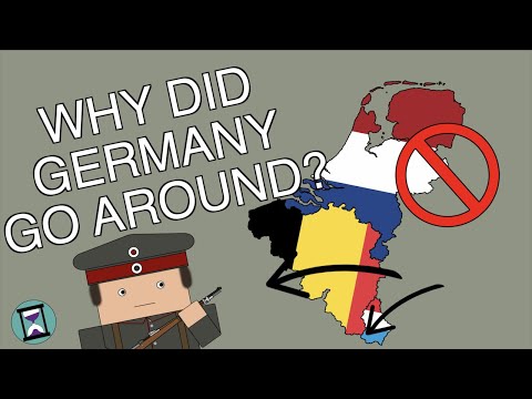 Why didn't Germany invade the Netherlands in World War One? (Short Animated Documentary)