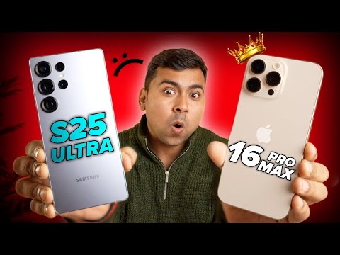 Samsung Galaxy S25 Ultra vs iPhone 16 Pro Max Full Comparison - Real KING 🔥