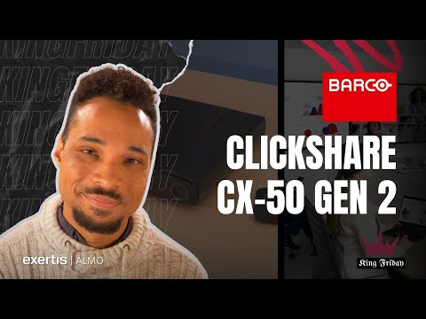 Barco ClickShare | CX-50 Gen 2 for Wireless Conferencing