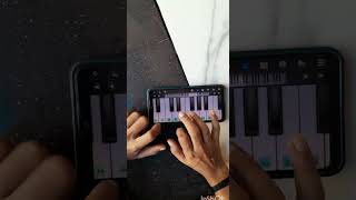 KGF songs tune playing in mobile phone # piano # Walk band