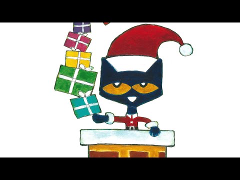 🎅 Pete the Cat saves Christmas - Animated and Read aloud!