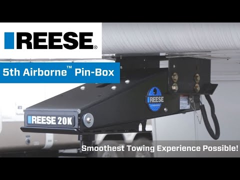 REESE® 5th Airborne™ Pin-Box - The Most Comfortable Ride Towing A 5th Wheel! Air Ride Pin-Box -94420