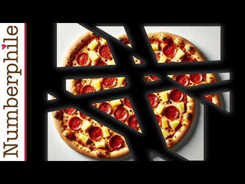 The Lazy Way to Cut Pizza - Numberphile