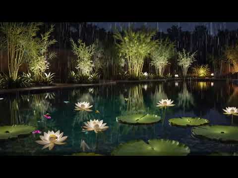 Piano Music and Natural Rain Sounds for a Peaceful Sleep