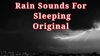 Rain Sounds For sleeping Original #blackscreenrainsounds