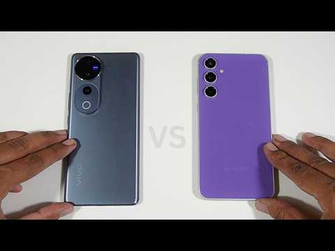 Vivo V40 Pro vs Samsung Galaxy S23 FE Speed Test and Camera Comparison