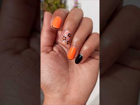 Easy NailArt Design At Home 🏡 #shorts #nailart #viralshort #easynailart #nails #viralnailart #viral