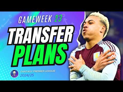 MY GW23 FPL TRANSFER PLANS | TRIPLE LIVERPOOL? 🔥 | Fantasy Premier League 24/25