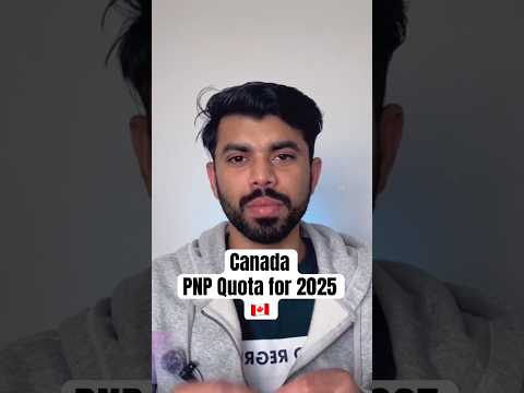 Canada's Provincial Immigration Quota for 2025 #canada #canadapr #canadaupdate #ircc #canadapnp