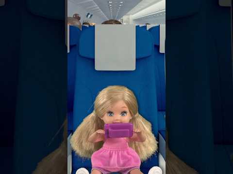 Put your phone away please! 🛫 #shorts #phone #flying #barbie