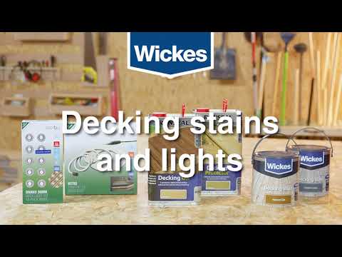 Decking buyers guide – stains and lights | Wickes