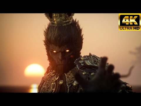 Monkey King vs Evil Wukong Ending Fight Scene - Black Myth Wukong