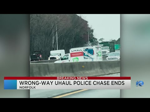 U-Haul truck crash causes traffic delays on I-64 in Norfolk