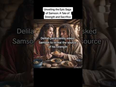 Unveiling the Epic Saga of Samson: A Tale of Strength and Sacrifice PART 3 #thebook #Samson