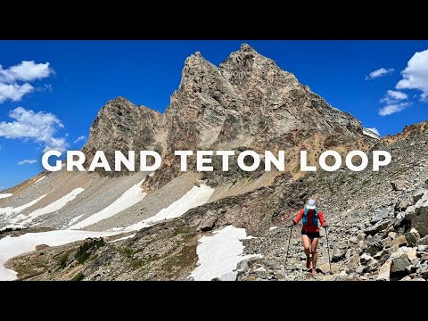 Running 62 km around Grand Teton National Park - GRAND TETON LOOP