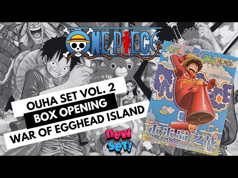 ONE PIECE cards - Ouha vol. 2 The War of Egghead Island - brand new set!