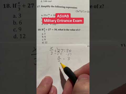 ASVAB Prep Math Knowledge walkthrough Mometrix #18