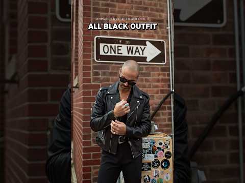 Easy All Black Style Outfit