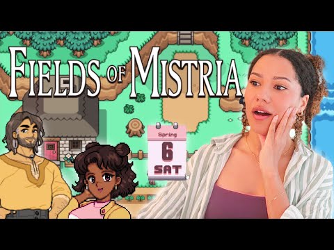 FIRST WEEK IN FIELDS OF MISTRIA! a cozy demo