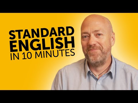 Learn Standard English in 10 minutes