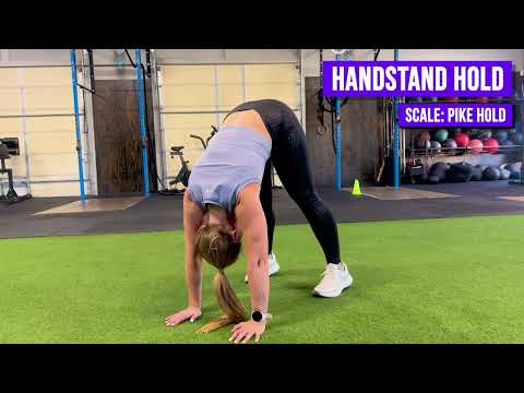 TTSL Daily Movement | How To Do A Handstand Pike Plank Hold