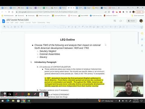 Period Two Overview/Study Session Video