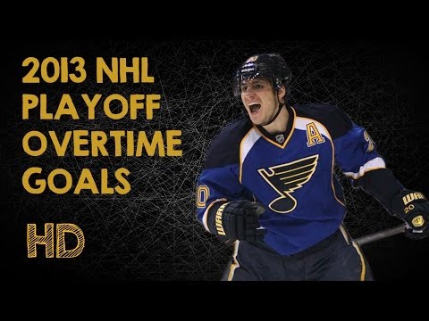 2013 NHL Playoff Overtime Goals [HD]