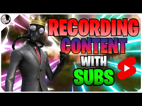 🔴Recording Skits & Grinding Fortnite Reload | #roadto100k