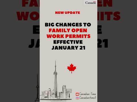 Canada latest Update 🇨🇦#canada #canadaimmigration #canadaworkpermitvisa #sowp #pgwp #canadapr