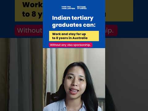 New work opportunity work Indian graduates in Australia