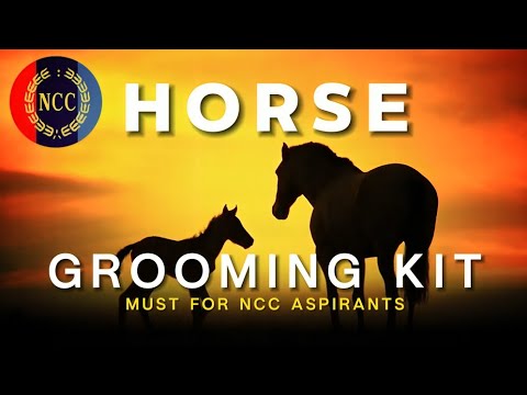 Horse Grooming Kit??||Ncc RVC||#Ncc#RVc#army #education #polo #equestrian