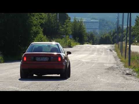 Insane Drag Race, Acceleration with Audi S2 1000BHP+ tuned Crazy SOUND TURBO 1080p Full HD