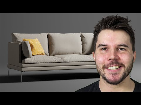 How to Make a Couch in Blender (Part 1)