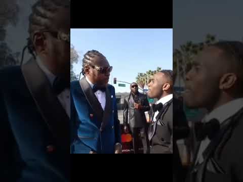 vybz kartel Meets Kai at the Grammys 2025 #viralvideo #vybezkartel #kai