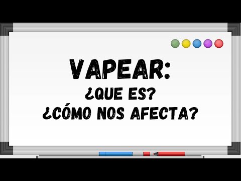 Vapear: ¿Que Es y Como Nos Afecta?