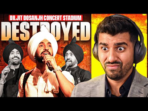 Stadium destroyed after Diljit Dosanjh concert